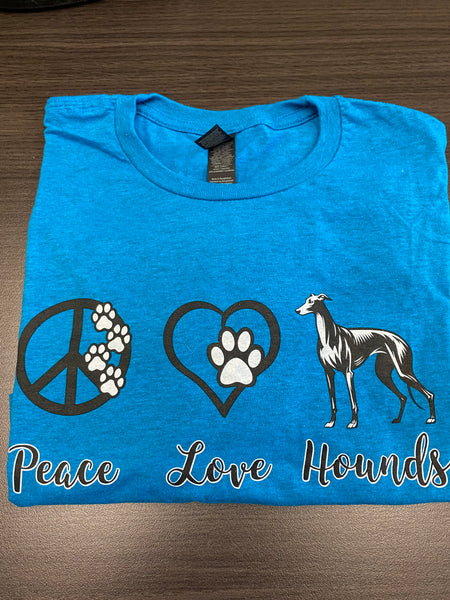 Peace Love Hounds T-Shirt