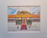 Houn House Print