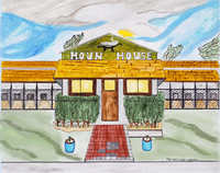 Houn House Print