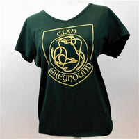 Celtic Clan Greyhound Ladies V-Neck Tee