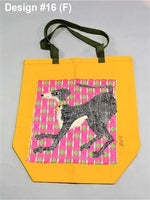 Susan Lewis Greyhound Themed Totes - Multiple Designs Available!